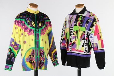Lot 11 - A group of colourful Gianni Versace menswear,...