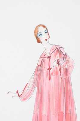 Lot 23 - Lucile studio fashion sketches, circa 1916-19,...