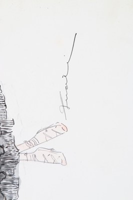 Lot 24 - Lucile fashion sketches, circa 1916,...