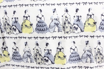 Lot 88 - Three printed cotton cocktail dresses, 1950s,...