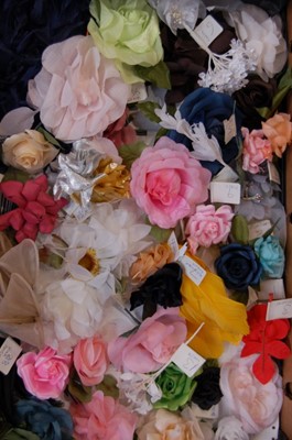 Lot 241 - Five boxes of sample flowers, comprising...