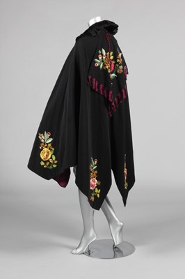 Lot 239 - An early Debenham & Freebody embroidered wool...