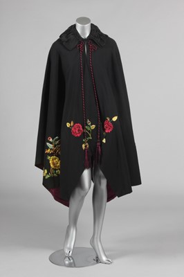 Lot 239 - An early Debenham & Freebody embroidered wool...