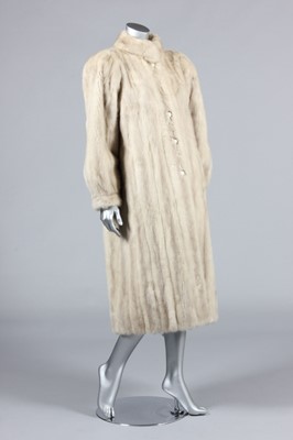 Lot 225 - An Yves Saint Laurent Fourrures silver mink...
