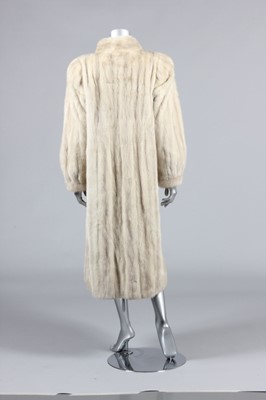 Lot 225 - An Yves Saint Laurent Fourrures silver mink...