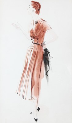 Lot 131 - Two Rene Bouet Willaumez day ensemble fashion...