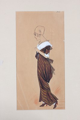 Lot 213 - Maison Carven fashion sketches, Spring-Summer...