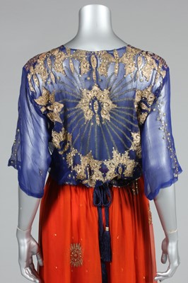 Lot 68 - An Indian inspired ensemble, probably Thea...