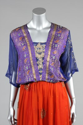 Lot 68 - An Indian inspired ensemble, probably Thea...
