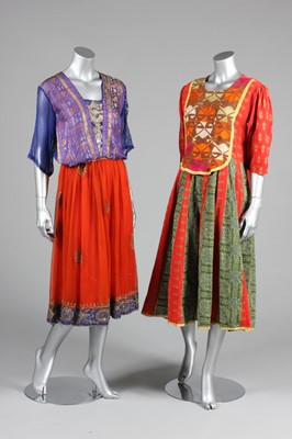 Lot 68 - An Indian inspired ensemble, probably Thea...