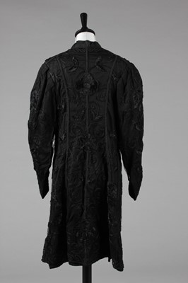 Lot 2 - An embroidered tulle and taffeta jacket, circa...