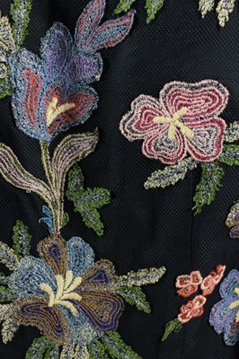 Lot 33 - Four evening gowns, 1930s-late 40s, comprising:...