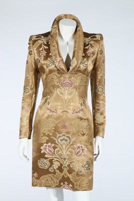 Lot 270 - An Alexander McQueen for Givenchy brocaded...