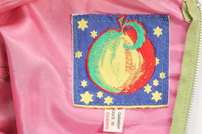 Lot 167 - A rare Beatles' Apple boutique silk dress,...