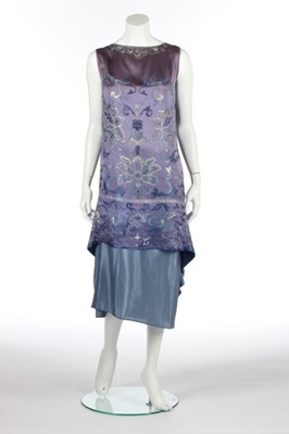 Lot 63 - A Callot Soeurs embroidered orientalist...