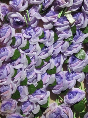Lot 137 - Ten boxes of silk flowers, comprising: one of...