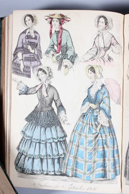 Lot 196 - Three volumes of 'The New Monthly Belle...