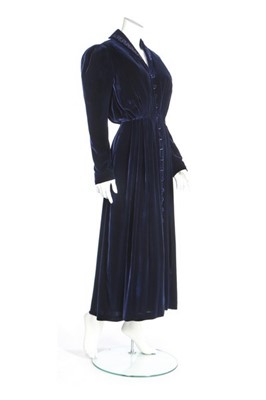 Lot 238 - Princess Diana's Katherine Cusack evening gown,...